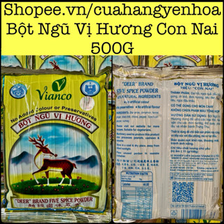 500g BỘT NGŨ VỊ HƯƠNG HIỆU CON NAI - NGŨ VỊ HƯƠNG VIỆT ẤN
