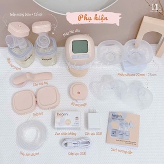 Máy Hút Sữa Điện Đôi Hegen PCTO™ Softsqround™ - Massage Thư Giãn, Hút Êm Ái - Chính Hãng Singapore!