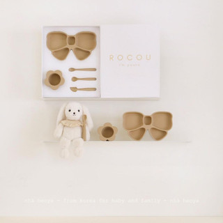SET ĂN DẶM 5 MÓN VÀ KHAY LỚN ROCOU CAO CẤP HÀN QUỐC