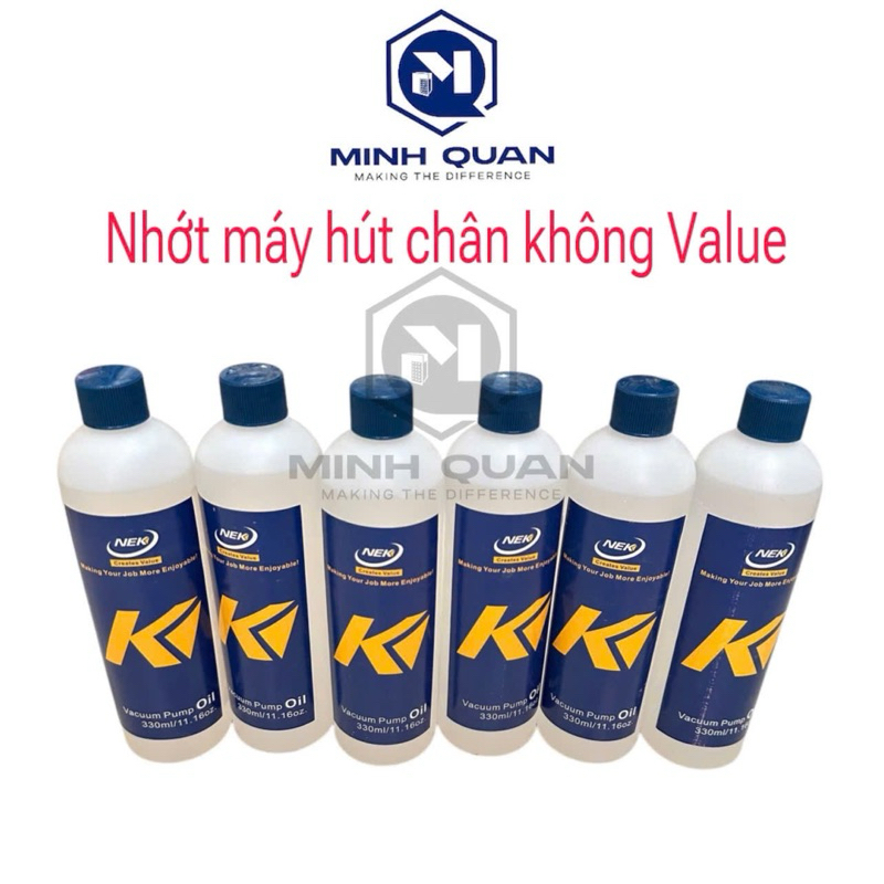 Dầu máy hút chân không Value 330ml chính hãng - Nhớt máy hút chân không Value cao cấp