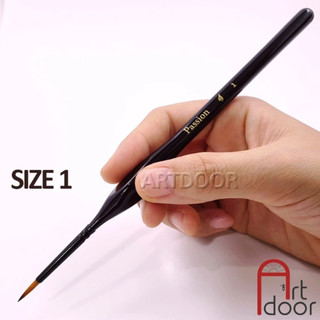 [ARTDOOR] Cọ vẽ đầu Tròn PASSION thân đen