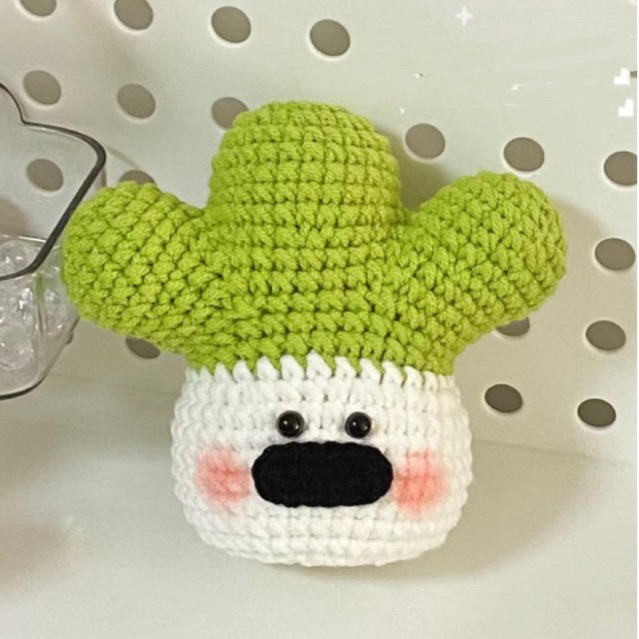[Handmade] Móc khoá rau củ quả bằng len