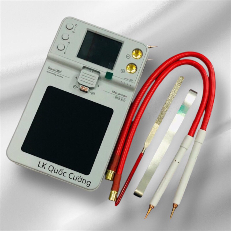 Máy Hàn Cell Pin QianLi Macaron Max – 650A, Hàn Điểm Xung Kép, Màn Hình Màu, Tích Hợp Pin 4000.m.A.h