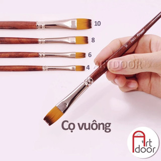 [ARTDOOR] Cọ vẽ đầu Vuông HAND (ZBS1)