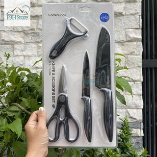 Bộ dao LocknLock Cookplus CKK101S01 CKK106S4