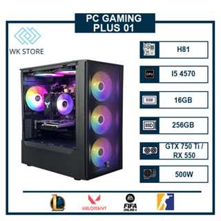 Máy Tính PC Plus 01 | I5 4570 | 16GB Ram | VGA Onboard / RX 550 4GB