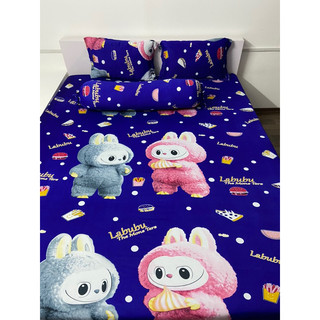 Tổng Hợp Size 1M2x2M Nhiều Mẫu -BỘ DRAP THUN HÀN QUỐC ( 4 món ) Gồm 1 ga bo chun, 2 áo gối nằm, 1 áo gối ôm dây