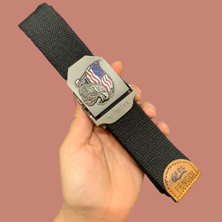 Thắt Lưng Nam Vải Bố Khóa Hợp Kim Thép Không Ghỉ Dây Vải Dù Cao Cấp Dài 115 cm Bền Màu Trẻ Trung Năng Động.