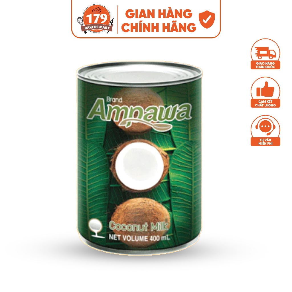 Nước Cốt Dừa Thái Lan AMPAWA 400ml
