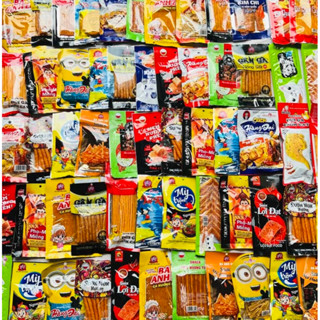 COMBO Đồ ăn vặt CAY SIÊU HOT đồ 1k TIỆM CỔNG TRƯỜNG 20 GÓI