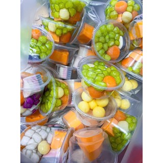 Lốc 50 LY KEM 160ml - 200ml, ly bánh kem,ly tàu hủ, đựng topping trà sữa dùng 1 lần F93, hoặc F95