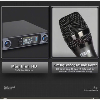 Micro karaoke không dây BBS U898- Kaka Audio