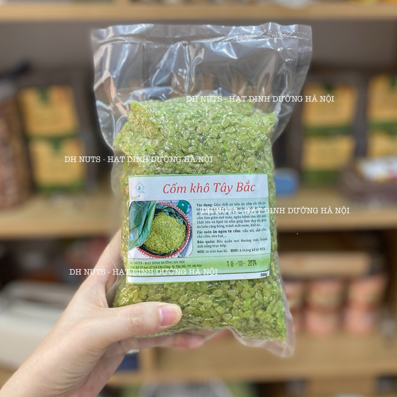 [500g] Cốm khô Tây Bắc (làm sữa hạt)