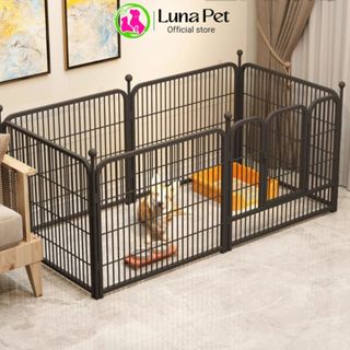 Combo chuồng quây 6 miếng cho chó mèo LỚN NAN ỐNG Luna Pet CN09