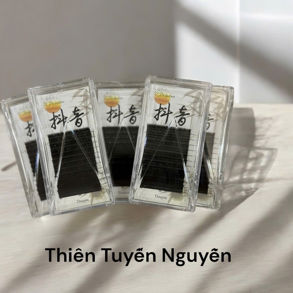  MI DOUYIN Trung Hoa Sole Độ dày 0.07mm  Mix  9-15mm  LJ LB LC J C CC D Siêu mềm mượt đen 