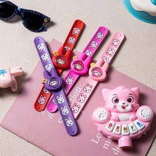 Đồng Hồ Đập Tay Trẻ Em Thỏ Dễ Thương