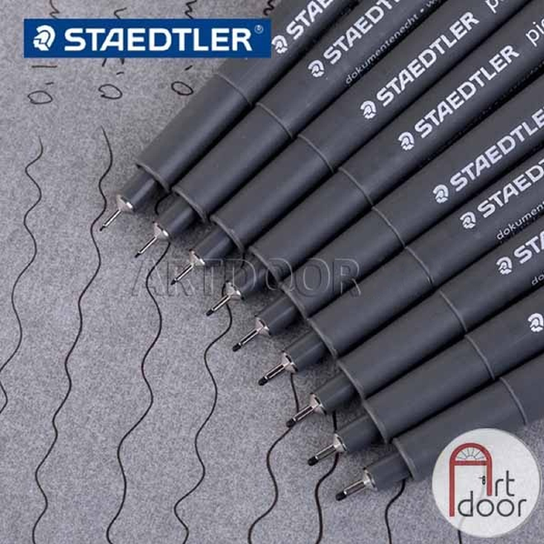 [ARTDOOR] Bút line kháng nước Đen STAEDTLER Mars 308 (cây lẻ)