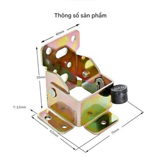 Bản lề chân bàn gập kiểu 2