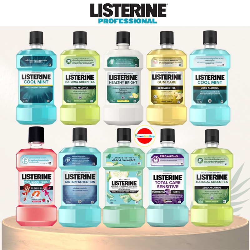 Nước súc miệng Listerine - Thái Lan