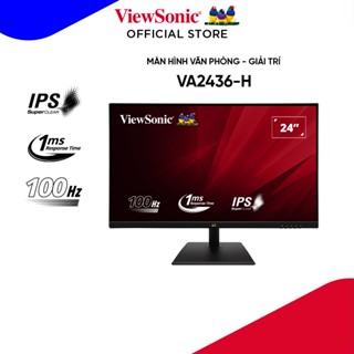 Màn Hình ViewSonic VA2436-H 24" SuperClear IPS 100Hz 1ms FHD Không Viền Bảo Vệ Mắt
