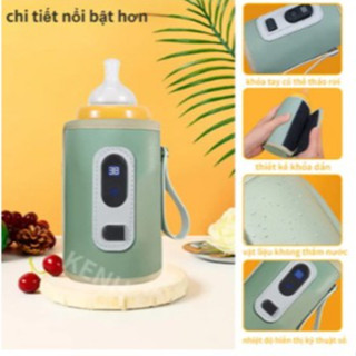 Máy ủ sữa điều chỉnh nhiệt độ dễ dàng mang đi, Túi hâm sữa cho bé có điều chỉnh nhiệt độ