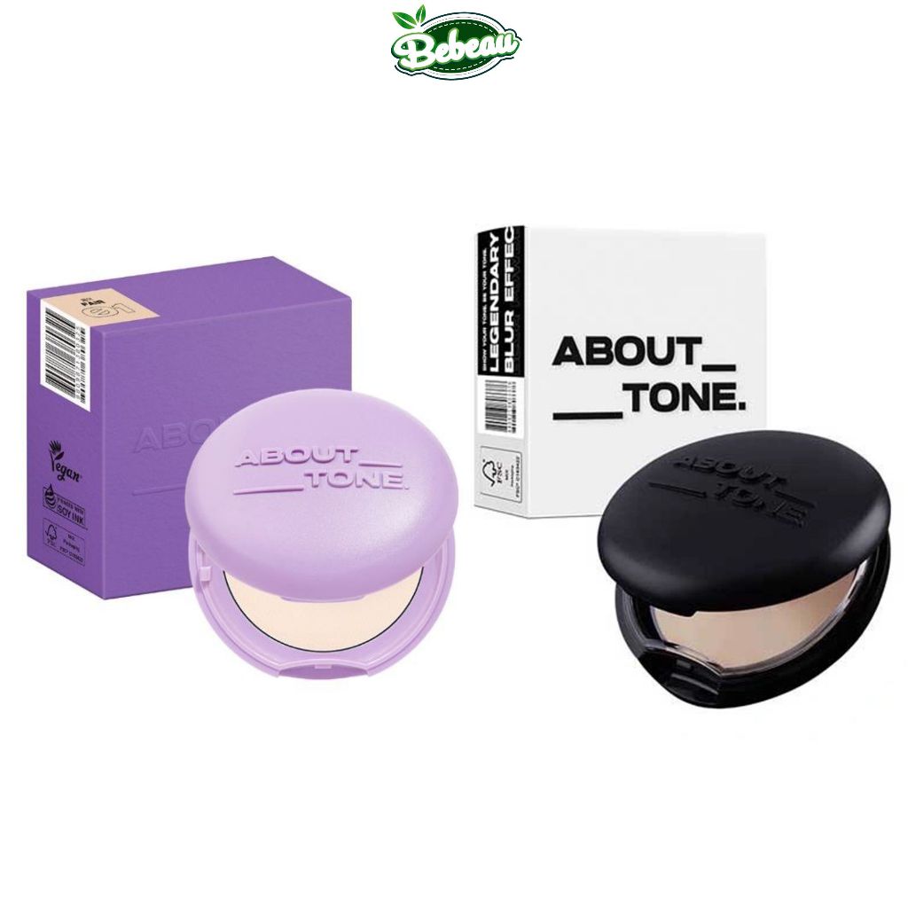 Phấn Phủ Eglips Pore Blind Powder - About Tone Powder Pact  - Bebeau