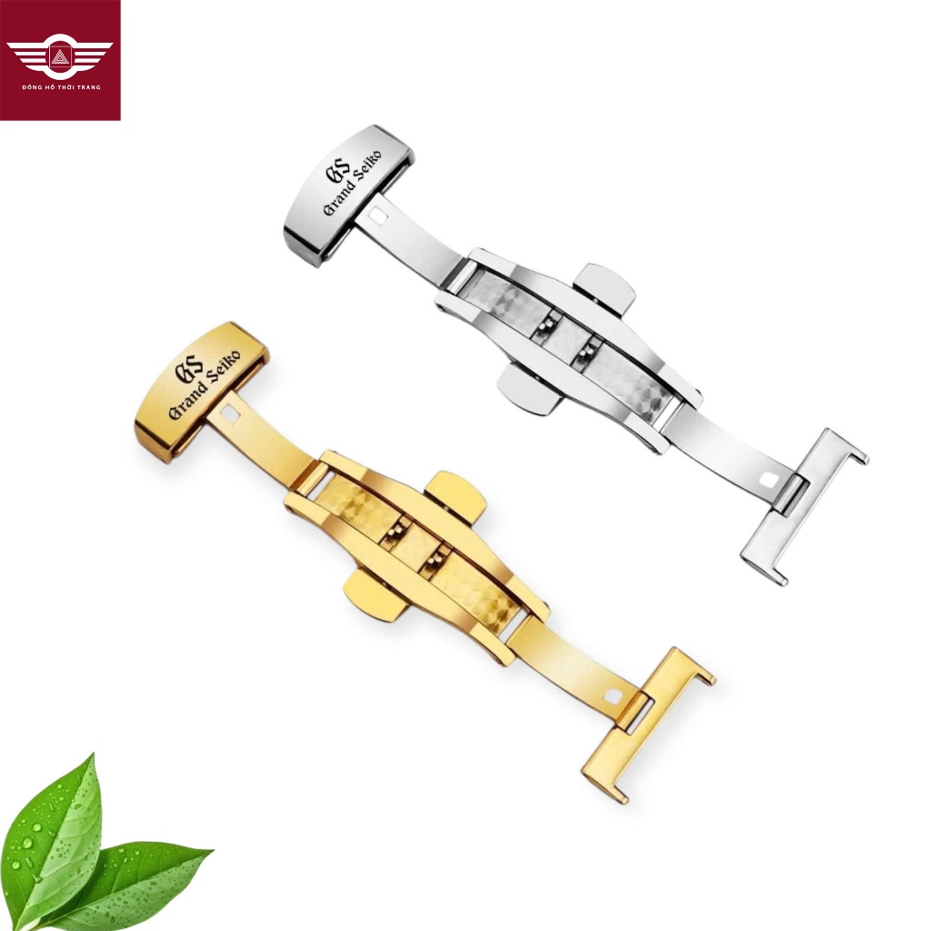 (Đặt theo size khoá) Khoá Bướm SEIKO GRAND Chống Gập Tặng Kèm Dụng Cụ Thay
