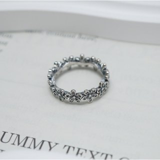 Nhẫn Daisy Flower Sterling silver Ring 8044