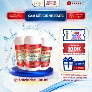 BIO-KOI MIX, KHOÁNG TĂNG MÀU CAO CẤP CHO CÁ KOI, HỔ TRỢ CÁ KOI LÊN MÀU NHANH CHÓNG TỐI ĐA