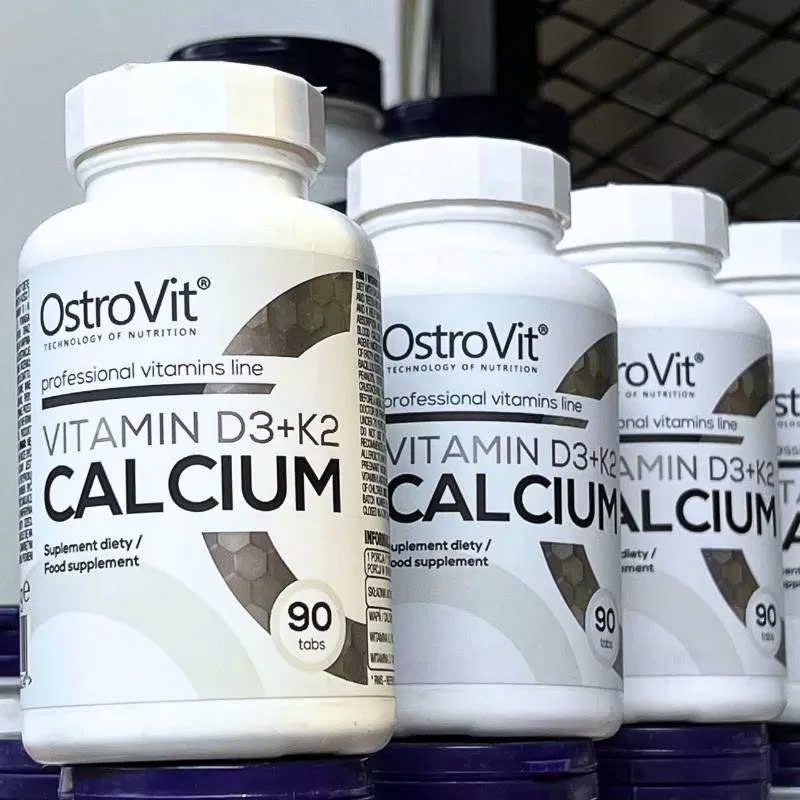 VITAMIN D3 + K2 + CALCIUM - TĂNG ĐỀ KHÁNG, GIÚP XƯƠNG CHẤC KHỎE CỦA OSTROVIT (90 VIÊN)