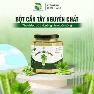  Bột cần tây sấy lạnh nguyên chất 100% Organic Bột cần tây Hoa Rừng Food hỗ trợ giảm cân đẹp da detox cơ thể 