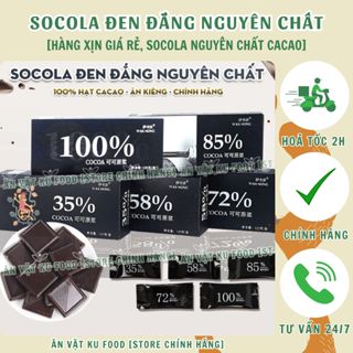 [SIÊU RẺ] Socola Đen Đắng Nguyên Chất YIKANONG, Chocolate Nguyên Chất Ăn Kiêng, Socola Phần Trăm