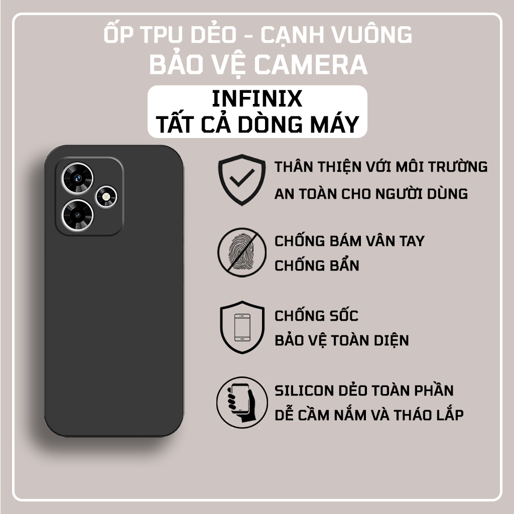 Ốp lưng Infinix HOT 30, NOTE 40, NOTE 40 Pro