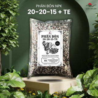 Phân bón NPK 20-20-15+TE CHÂU ÂU (gói 1KG)