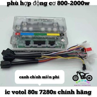 ic 80s,ic xe điện votol 7280s bản trong xuốt (tự học không cần cài máy tính) miễn phí canh chỉnh cho khách có yêu cầu.