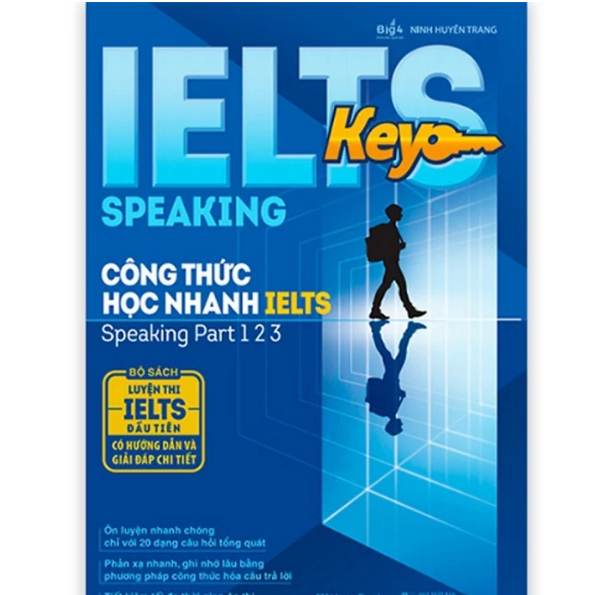 Sách - IELTS KEY SPEAKING  Công thức học nhanh IELTS Speaking part 1 2 3 [bookhouse-765]