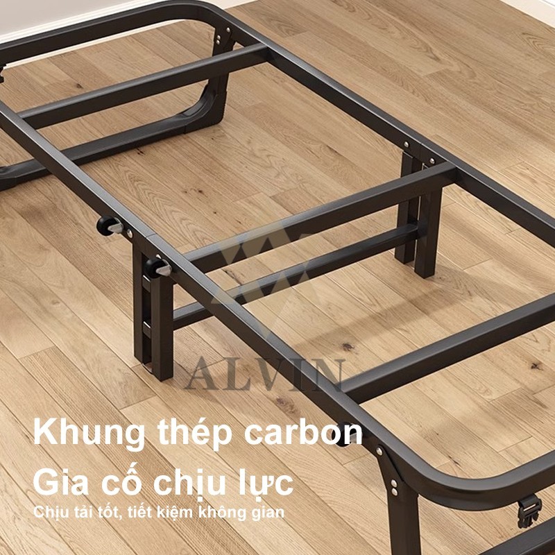 giường gấp gọn thông minh Giường ngủ đơn gấp gọn tiện lợi dùng ngủ trưa cho văn phòng / cắm trại | BigBuy360 - bigbuy360.vn