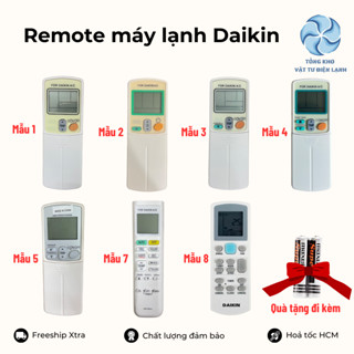 Remote máy lạnh Daikin - Điều khiển điều hoà Daikin - Điều khiển máy lạnh Daikin các loại
