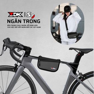 Túi Xe Đạp ZDK S9, Túi Treo Sườn Xe Đạp Thể Thao, Có Quai Đeo Chéo Thời Trang, Đựng Đồ Dùng Tiện Lợi