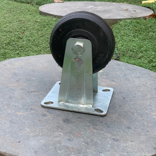 [ HÀNG ĐEP CÀNG DÀY] Bánh xe cao su đen đẹp phi 100