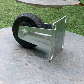[ HÀNG ĐEP CÀNG DÀY] Bánh xe cao su đen đẹp phi 100