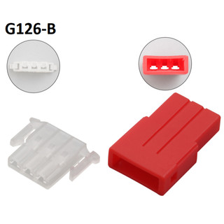 G126- KO DÂY-Combo 20 cái Đực + cái -Đầu nối công tắc đèn pha lái ba dây 3 lỗ