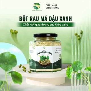  Bột Rau Má Đậu Xanh Hương Rừng Nguyên Chất 100%,Detox Giúp Cơ Thể Thanh Nhiệt Giải Độc Ngừa Mụn Nhọt 