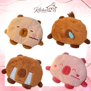 Túi Sưởi Chườm Nóng Tự Ngắt Cappybara, Hình Dáng Gấu Bông Siêu Đáng Yêu