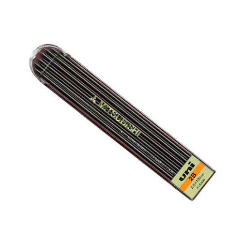 MITSUBISHI PENCIL 2.0mm alternative lead for UNI-HOLDER (N) 2B/B