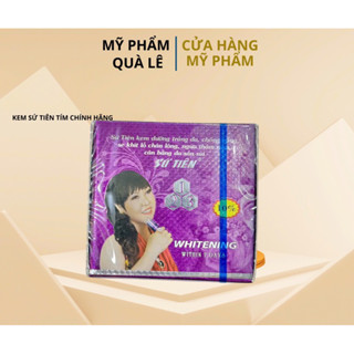 kem sứ tiên tím dưỡng trắng da chống nắng,ngừa thâm mụn,thu nhỏ lỗ chân lông hủ 10gram