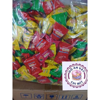  Bán sỉ 1kg kẹo dẻo gum sữa,hoa quả thơm ngon đồ ăn vặt tết sinh nhật 