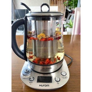 Lõi ấm pha trà chưng yến Hurom Tea Master thủy tinh cao cấp an toàn - Nhập Đức