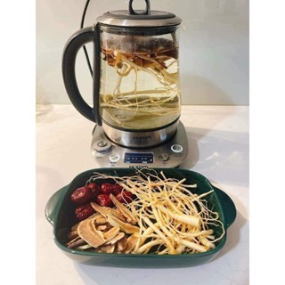 Lõi ấm pha trà chưng yến Hurom Tea Master thủy tinh cao cấp an toàn - Nhập Đức