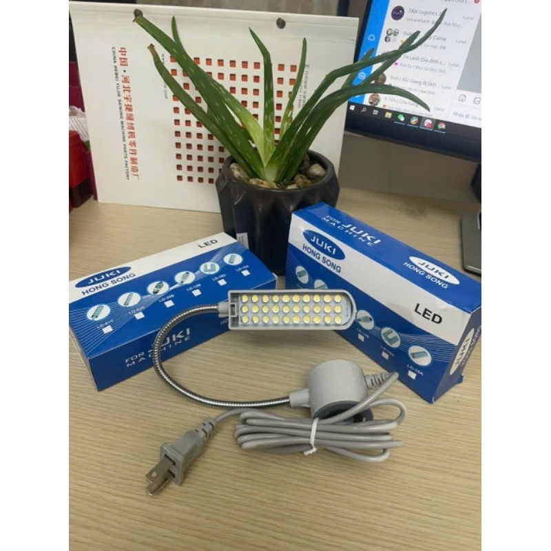 Đèn máy khâu ánh sáng trắng, dùng cho máy may công nghiệp